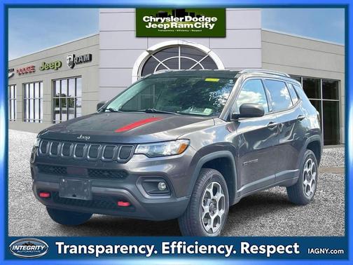 Granite Crystal Clearcoat Metallic 2022 Jeep Compass Trailhawk