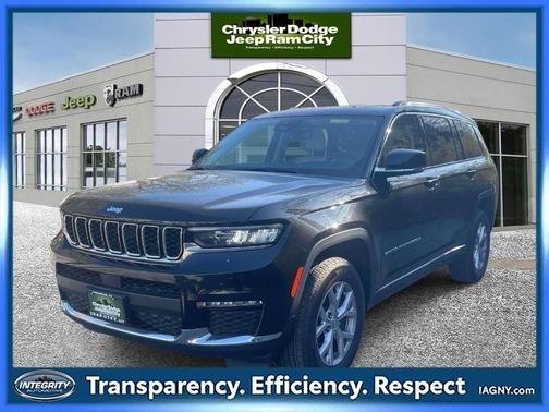 Diamond Black 2022 Jeep Grand Cherokee L Limited