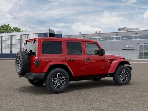 Firecracker Red 2026 Jeep Wrangler Sahara