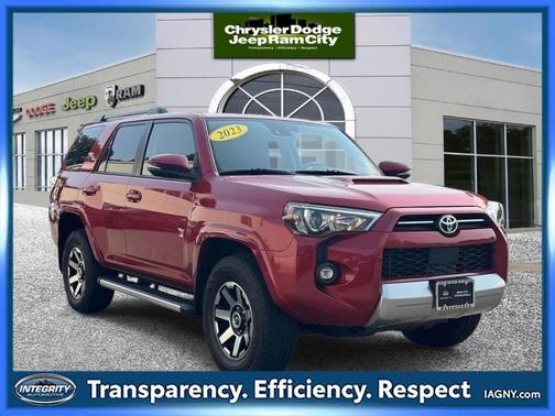 Barcelona Red Metallic 2023 Toyota 4Runner TRD Off Road Premium