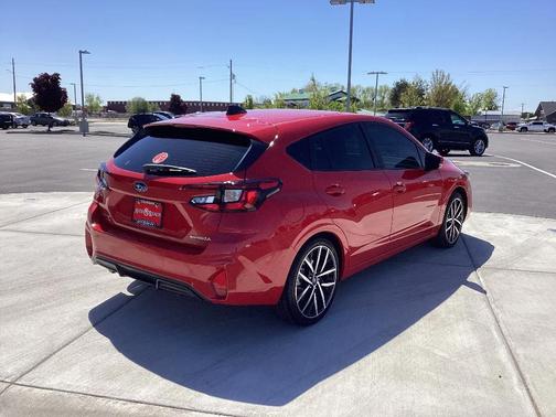 Pure Red 2025 Subaru Impreza Sport
