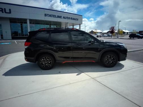 Crystal Black Silica 2023 Subaru Forester Sport