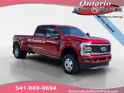 RUBY RED 2025 Ford F-350 PLATINUM