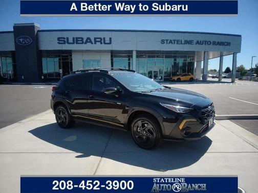 Crystal Black Silica 2024 Subaru Crosstrek Sport