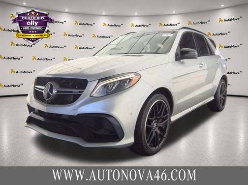 Silver 2016 Mercedes-Benz AMG GLE S-model 4MATIC
