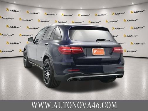 Blue 2018 Mercedes-Benz AMG GLC 43 4MATIC