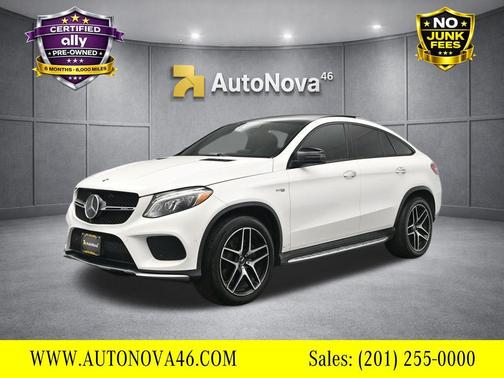 White 2018 Mercedes-Benz AMG GLE 43 Coupe 4MATIC