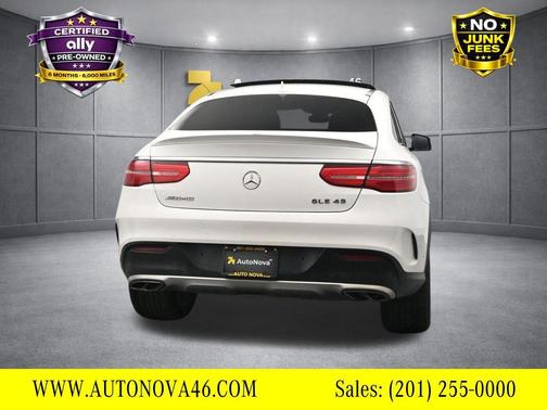 White 2018 Mercedes-Benz AMG GLE 43 Coupe 4MATIC