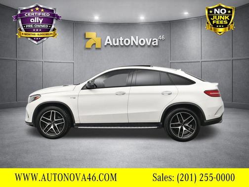 White 2018 Mercedes-Benz AMG GLE 43 Coupe 4MATIC