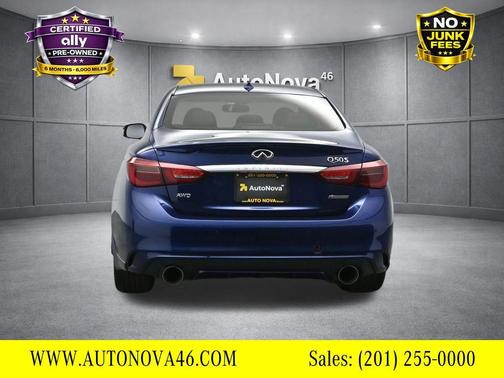 Iridium Blue 2019 INFINITI Q50 3.0t Signature Edition