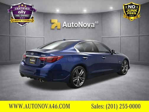 Iridium Blue 2019 INFINITI Q50 3.0t Signature Edition