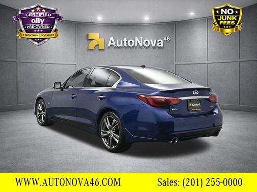 Iridium Blue 2019 INFINITI Q50 3.0t Signature Edition
