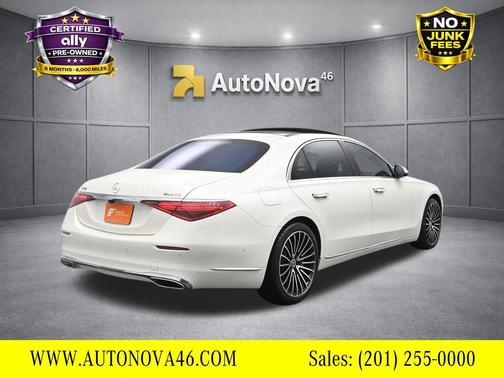 designo Diamond White 2021 Mercedes-Benz S-Class S 580 4MATIC