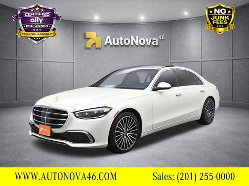 designo Diamond White 2021 Mercedes-Benz S-Class S 580 4MATIC