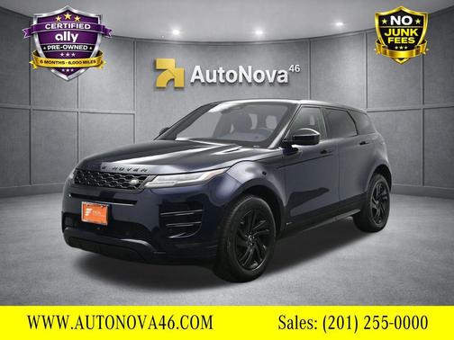 Portofino Blue Metallic 2021 Land Rover Range Rover Evoque R-Dynamic S