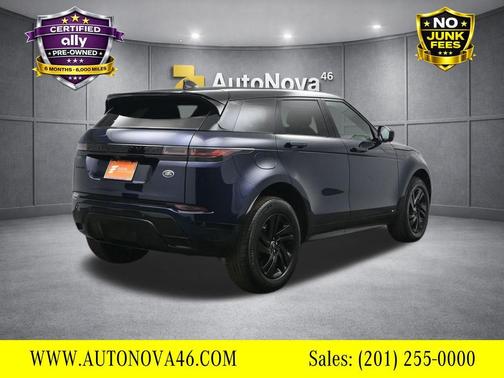 Portofino Blue Metallic 2021 Land Rover Range Rover Evoque R-Dynamic S
