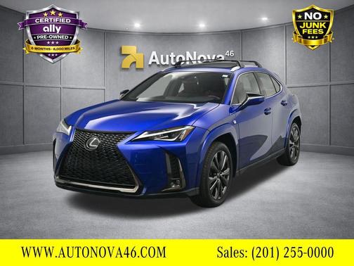 Ultrasonic Blue Mica 2.0 2022 Lexus UX 200 F Sport
