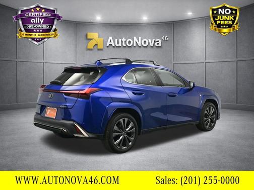 Ultrasonic Blue Mica 2.0 2022 Lexus UX 200 F Sport