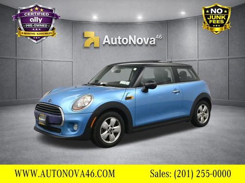 Electric Blue Metallic 2016 MINI Hardtop Cooper