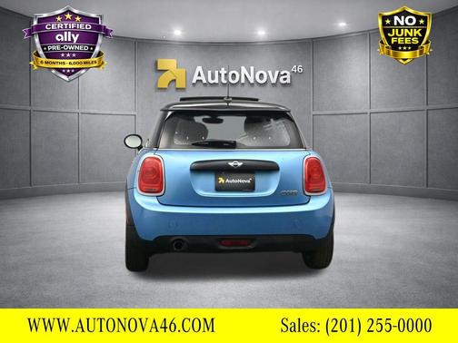 Electric Blue Metallic 2016 MINI Hardtop Cooper