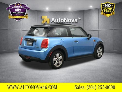 Electric Blue Metallic 2016 MINI Hardtop Cooper