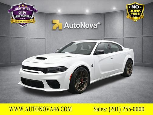 White Knuckle Clearcoat 2023 Dodge Charger SRT Hellcat Widebody Jailbreak