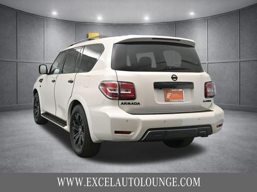 Pearl White Tricoat 2020 Nissan Armada Platinum 4WD