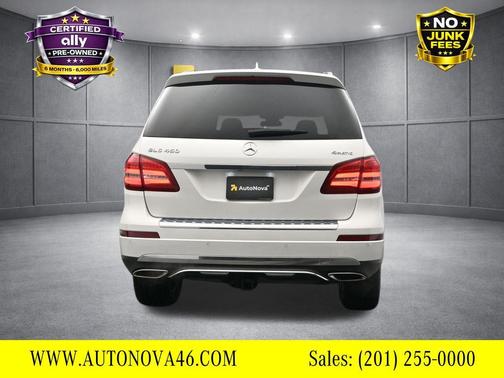 White 2019 Mercedes-Benz GLS 450 4MATIC