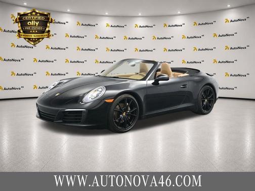 Black 2017 Porsche 911 Carrera