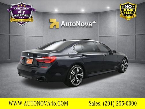 Carbon Black Metallic 2019 BMW 750 I