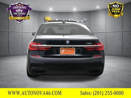 Carbon Black Metallic 2019 BMW 750 I