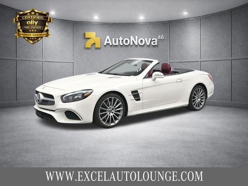 White 2018 Mercedes-Benz SL 550 SL 550