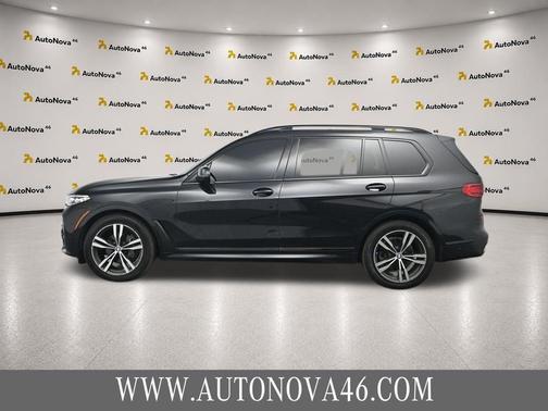 Black Sapphire Metallic 2021 BMW X7 xDrive40i