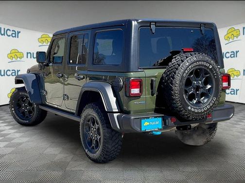 Green 2023 Jeep Wrangler 4xe Base