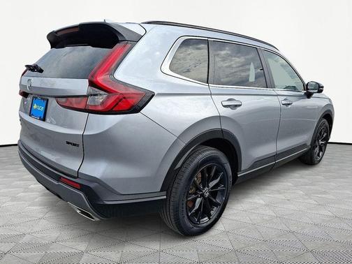 Silver 2023 Honda CR-V Hybrid Sport