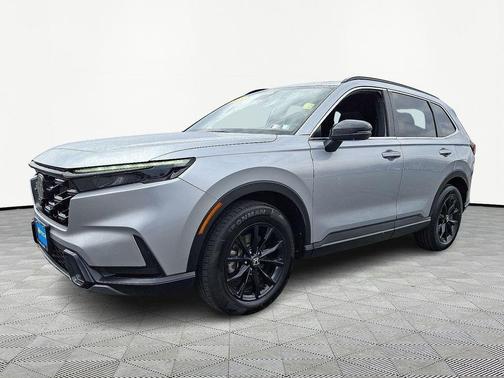 Silver 2023 Honda CR-V Hybrid Sport