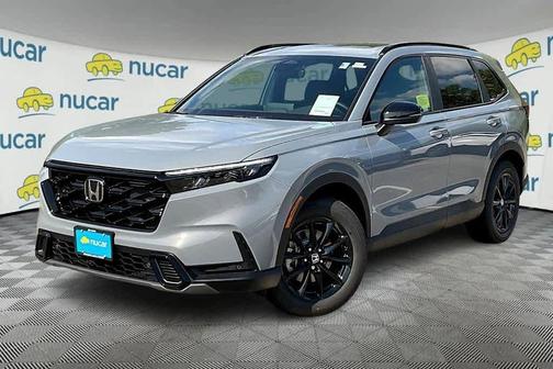 Gray 2026 Honda CR-V Hybrid Sport-L
