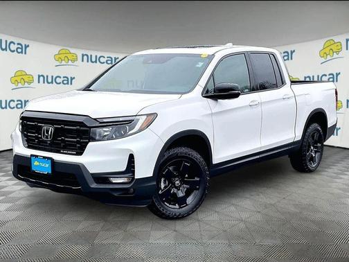 White 2026 Honda Ridgeline Black Edition