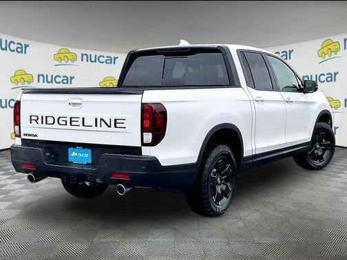 White 2026 Honda Ridgeline Black Edition
