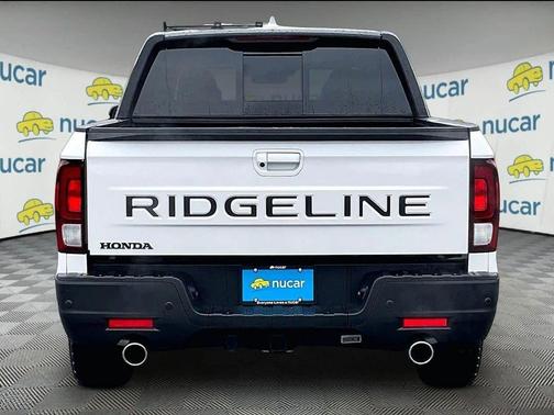 White 2026 Honda Ridgeline Black Edition
