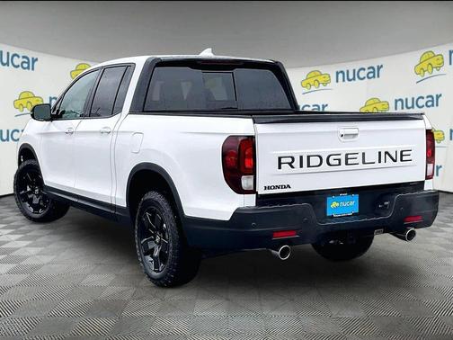 White 2026 Honda Ridgeline Black Edition