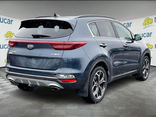 Blue 2021 Kia Sportage SX Turbo
