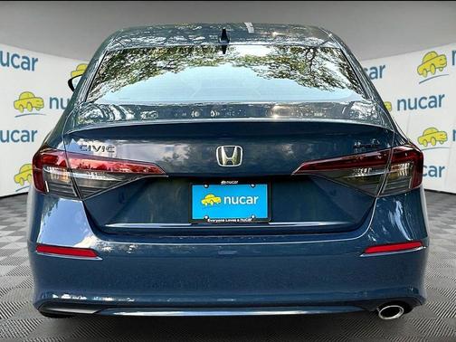 Blue 2026 Honda Civic Sport