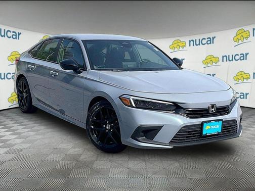 Gray 2024 Honda Civic Sport