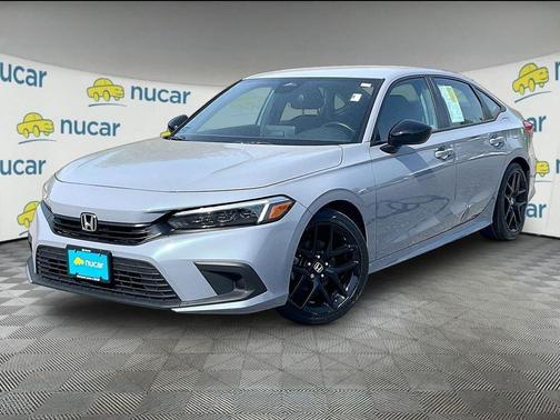 Gray 2024 Honda Civic Sport