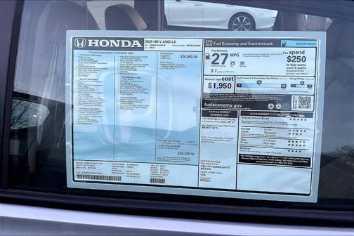 2025 Honda HR-V LX