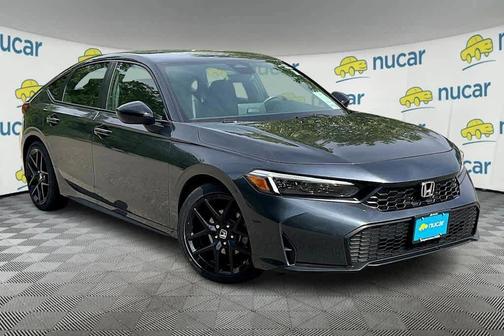 Gray 2026 Honda Civic Sport