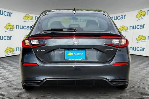 Gray 2026 Honda Civic Sport