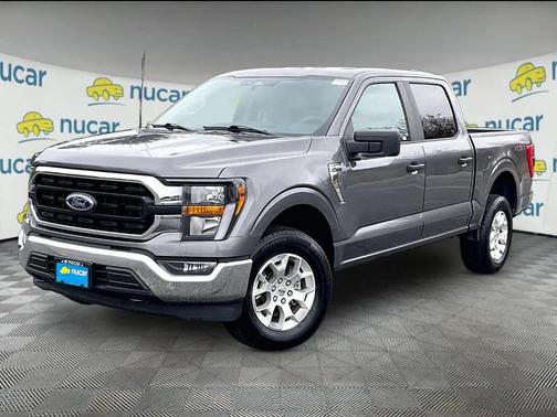Gray 2023 Ford F-150 XLT