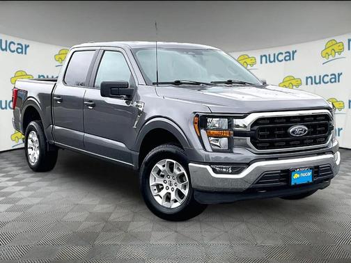 Gray 2023 Ford F-150 XLT